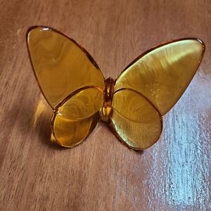 Baccarat crystal butterfly